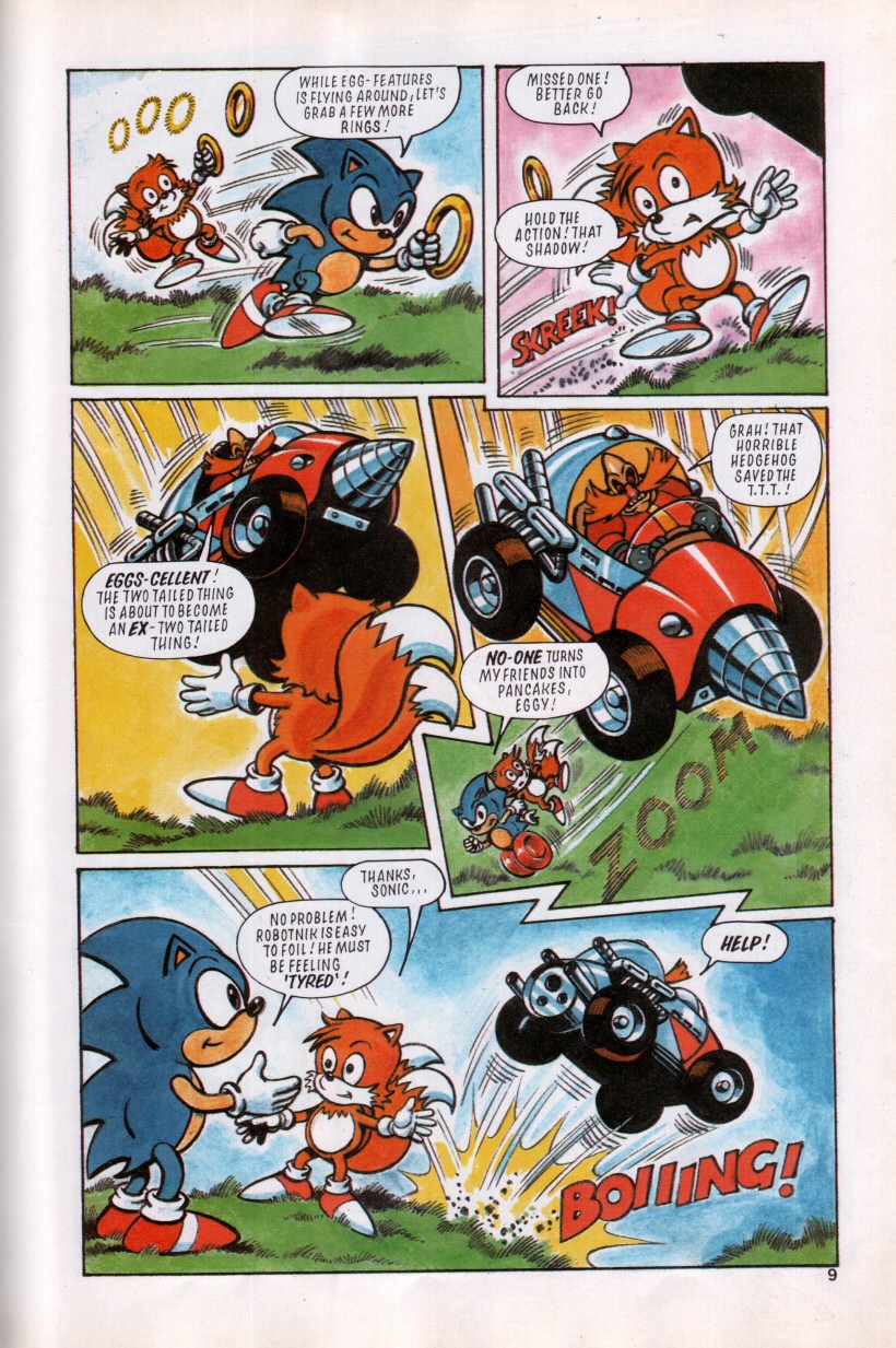 Sonic the Hedgehog Yearbook 1992 Page 5